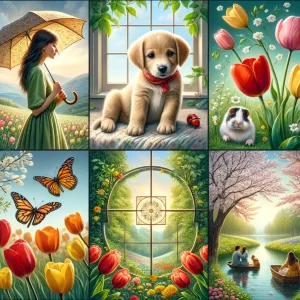 Vedeževanje iz slike za April